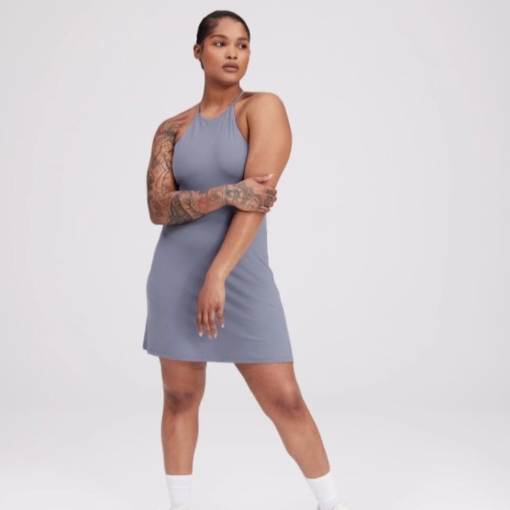 Girlfriend collective seaglass undress size medium